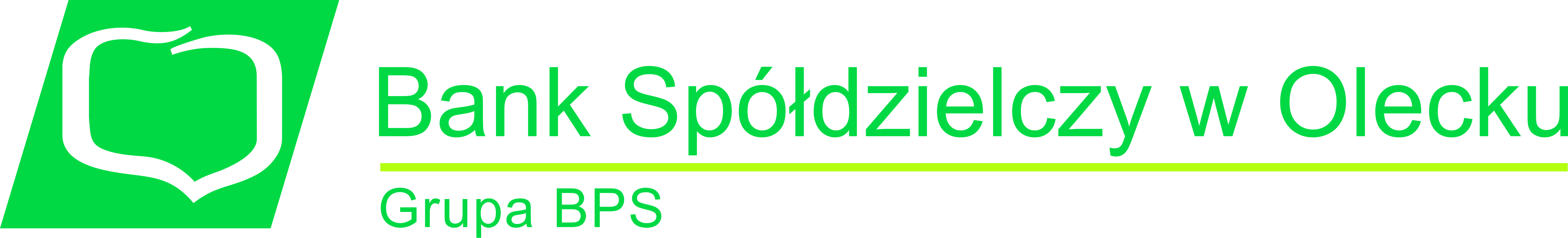 bank spółdzielczy w Olecku nowe logo duże